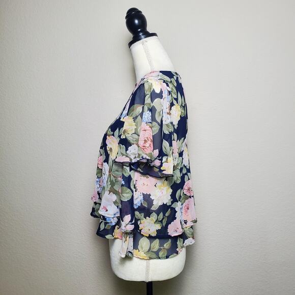 Show Me Your Mumu Margie Floral Top Medium - Picture 4 of 8